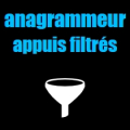 Anagrammeur appuis filtrés