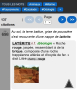 capture écran filtres citations littéraires