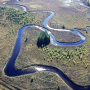 méandres de la rivière Valin (Québec)