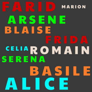 Prénoms anagrammes Prénoms anagrammes