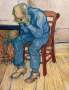 Vieil homme dans le chagrin par Vincent Van Gogh