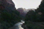 The Virgin river :Tranquille mais aussi redoutable, selon ses humeurs, ses caprices et les aléas de dame Nature.