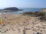 plage de bon secours à St Malo