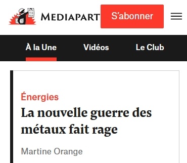 la guerre des métaux ferrage