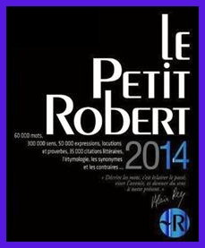 Les mots nouveaux du Petit Robert 2014