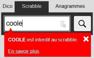 °coole° : vérification instantanée