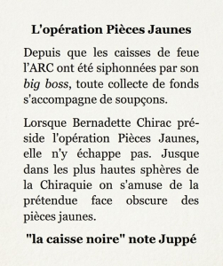 anagramme "opération pièces jaunes"