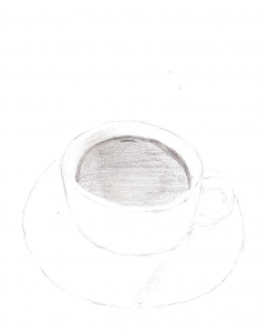 Une tasse de café
