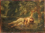 La mort d'Ophélie par Eugène Delacroix