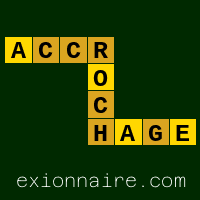 Définition ACCROCHAGE