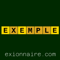 Définition EXEMPLE