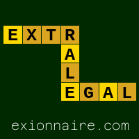 Définition EXTRALÉGAL