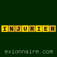 Conjuguer INJURIER