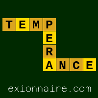 Définition TEMPÉRANCE